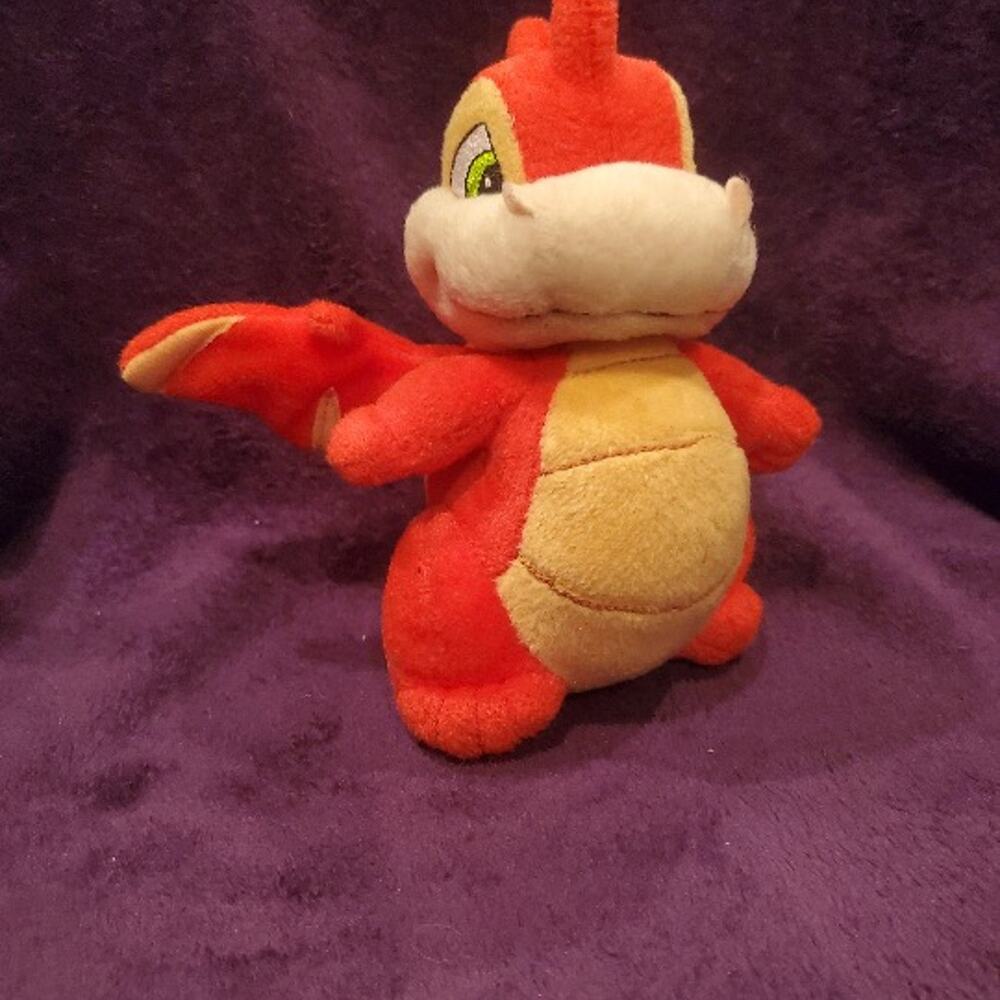 Neopets - Red Scorchio Plushie Limited Too Y2K Vintage Plush Toy Dragon - Picture 1 of 7